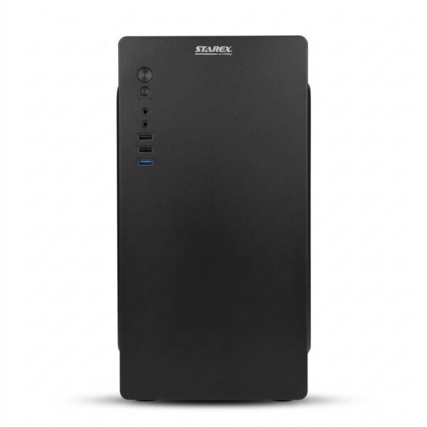 Starex Standard ATX/Micro-ATX Desktop Casing with 200W PSU (Black)