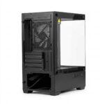 Starex Ventura Micro-ATX Gaming Casing with See-Thru Glass Panel (Black) - Image 2