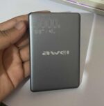 AWEI MH312 5000mAh 20W Magnetic Wireless Fast Charging Power Bank (Dark Grey) - Image 4
