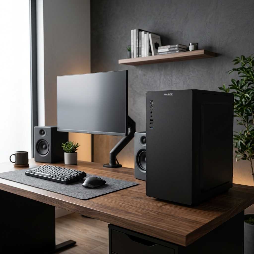 Starex Desktop Casing on Office Desk